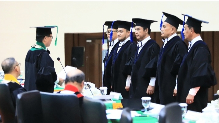 Dari Fungi hingga Etnosains, Lima Profesor Baru USK Siap Beri Dampak Nyata Bagi Masyarakat