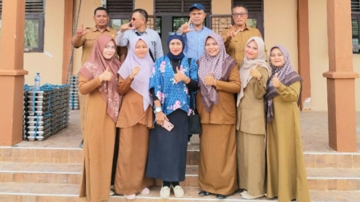 Kadisdik Aceh Sambangi SMKN 1 Simpang Ulim Aceh Timur