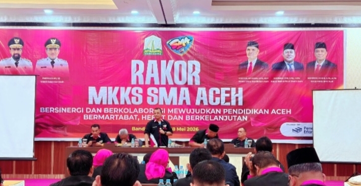 Wujudkan Pendidikan Aceh Bermartabat, MKKS SMA Aceh Gelar Rakor