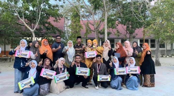 Fantastis, SMAN 1 Peureulak Raih Juara Umum FLS3N Tingkat Kabupaten Aceh Timur