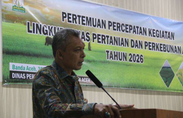 Distanbun Aceh Gelar Pertemuan Percepatan Kegiatan
