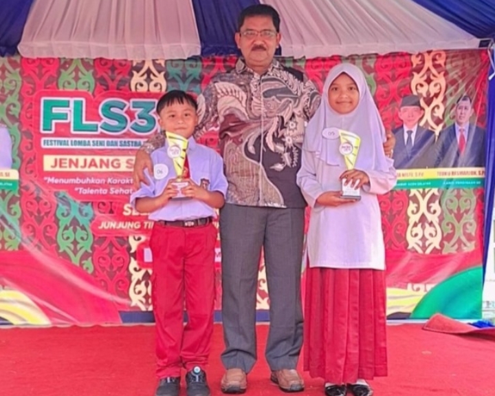 Murid SDN Paya Laba Wakili Aceh Selatan ke Provinsi Cabang Lomba Gambar Bercerita di Ajang FLS3N
