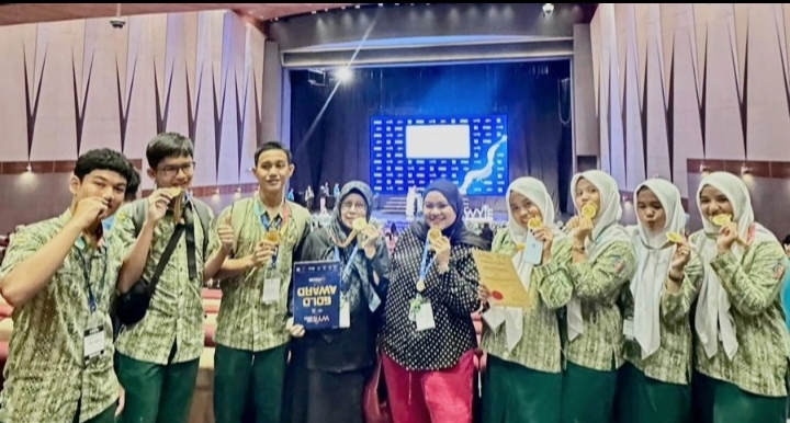 Ajang Internasional WYIE di Malaysia, Siswa SMAN 3 Banda Aceh Raih Medali Emas