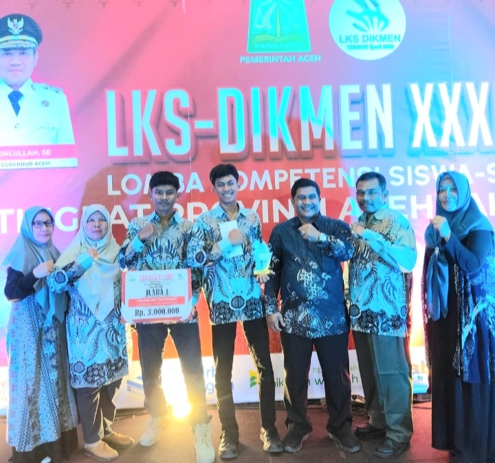 Siswa SMK PPN Saree Wakili Aceh ke Nasional di Ajang LKS 2026