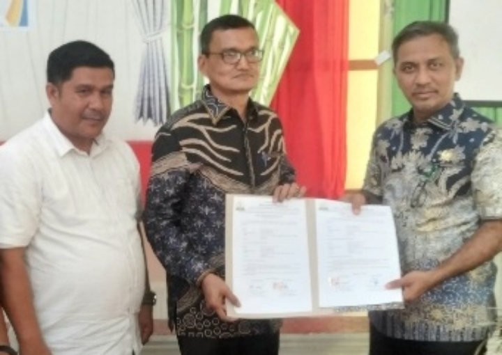 Kabid SMK Disdik Aceh Lakukan Sertijab Kepada Kacabdisdik Kota Langsa