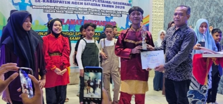 Disdikbud Aceh Selatan Sukses Gelar OS2N dan FLS3N Jenjang SMP, Ini Para Juaranya