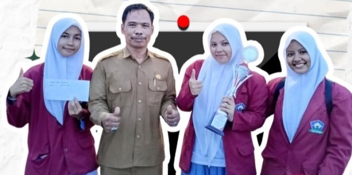 Siswi SMAN 1 Kluet Utara Juara Satu LDBI Tingkat Kabupaten Aceh Selatan.