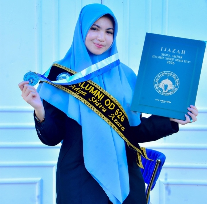 Siswi MAS Chiek Oemar Diyan, Hafizah 30 Juzz Putri Aceh Selatan Raih Prestasi Gemilang Lolos di ITB